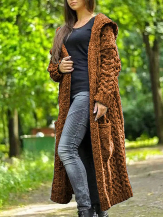 Anahi - varm og strikket cardigan