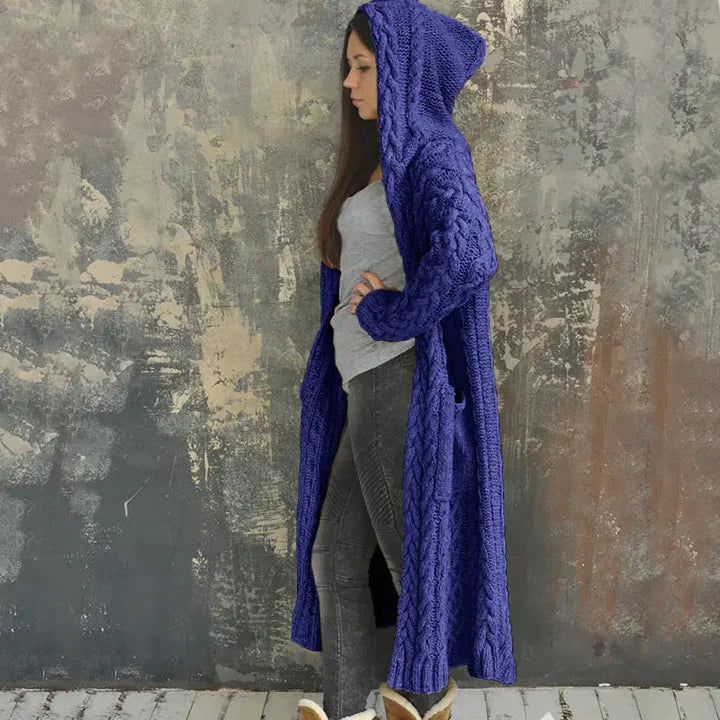 Anahi - varm og strikket cardigan