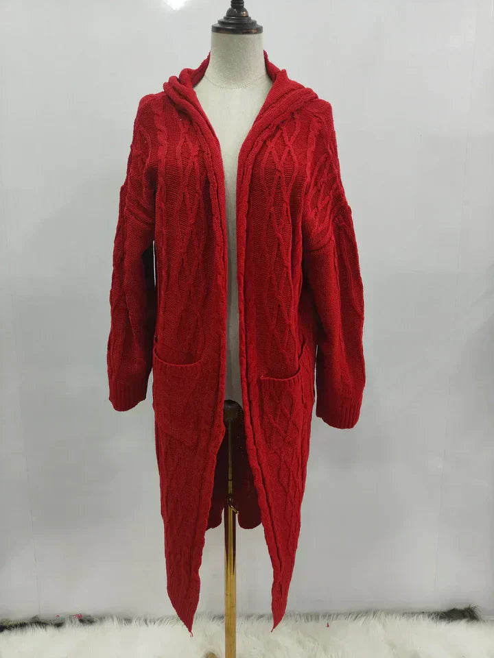 Anahi - varm og strikket cardigan