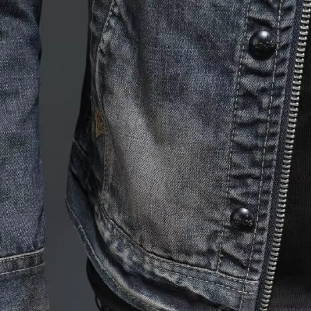 Nathan - trendy denimjakke til mænd