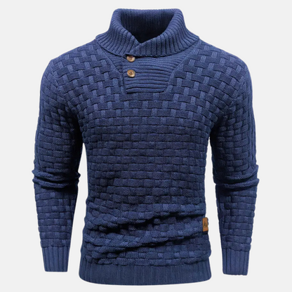 Essential - strikket herresweater - blød og alsidig