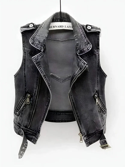 Laëtitia – denimvest til kvinder