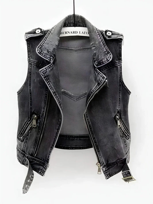 Laëtitia – denimvest til kvinder