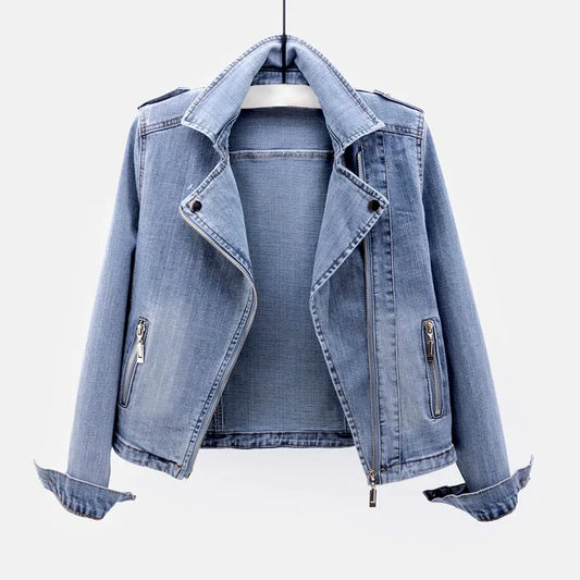 Loren - afslappet denimjakke til kvinder