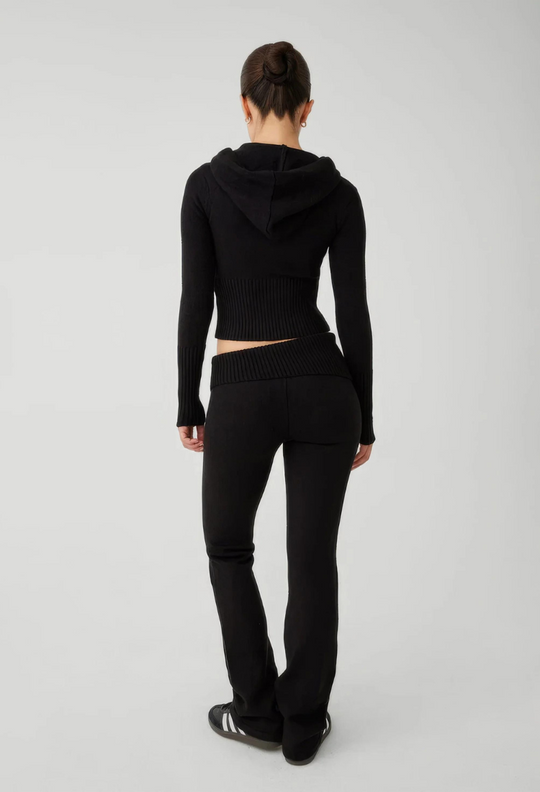 Strikket todelt sæt | loungewear til kvinder