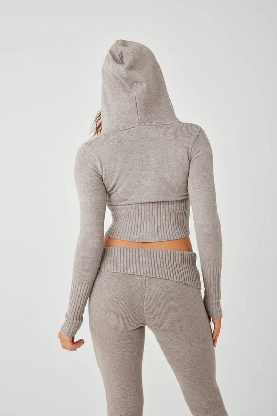 Strikket todelt sæt | loungewear til kvinder