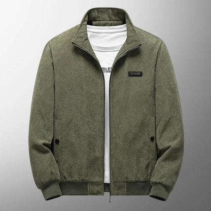 Stilfuld vinterbomberjakke til mænd med hætte – herre