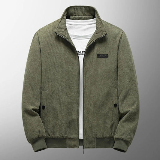 Stilfuld vinterbomberjakke til mænd med hætte – herre