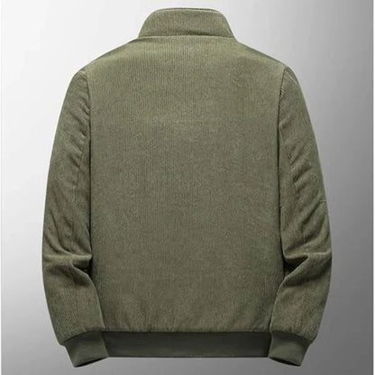 Stilfuld vinterbomberjakke til mænd med hætte – herre