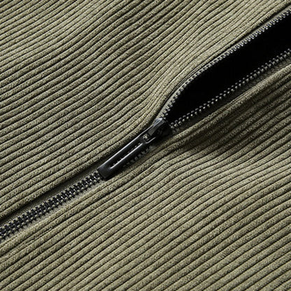 Stilfuld vinterbomberjakke til mænd med hætte – herre