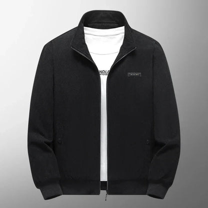 Stilfuld vinterbomberjakke til mænd med hætte – herre