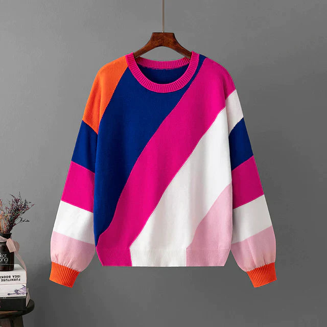 Sofia - stribet sweater