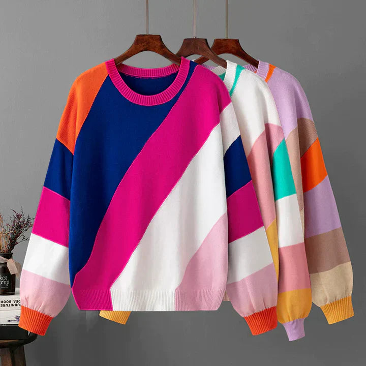 Sofia - stribet sweater