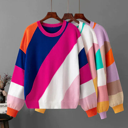 Sofia - stribet sweater