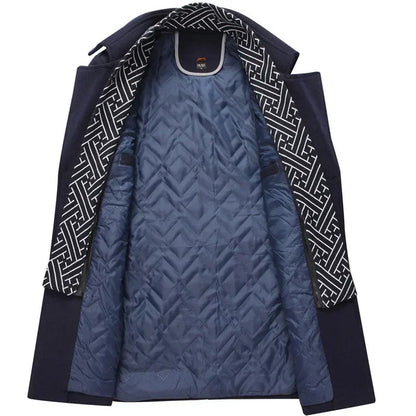 Varm vinterjakke til mænd, elegant og funktionel