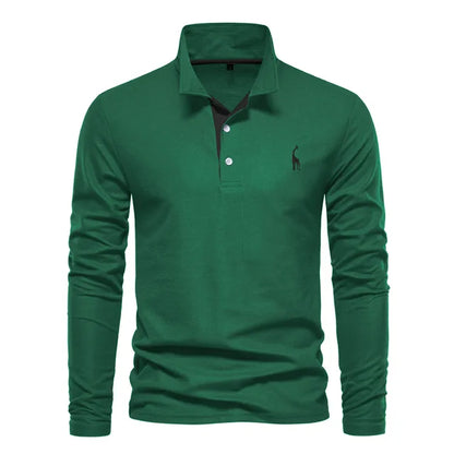 Langærmet polo - lyle