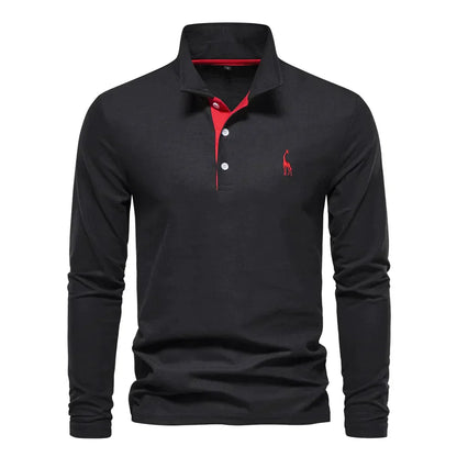 Langærmet polo - lyle