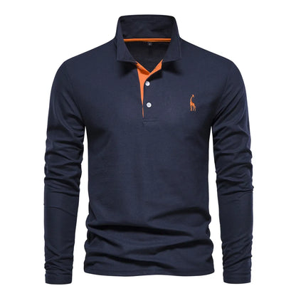 Langærmet polo - lyle