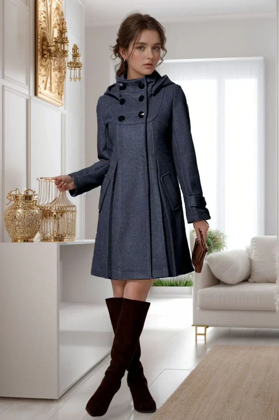 Gaia – elegant, elegant frakke