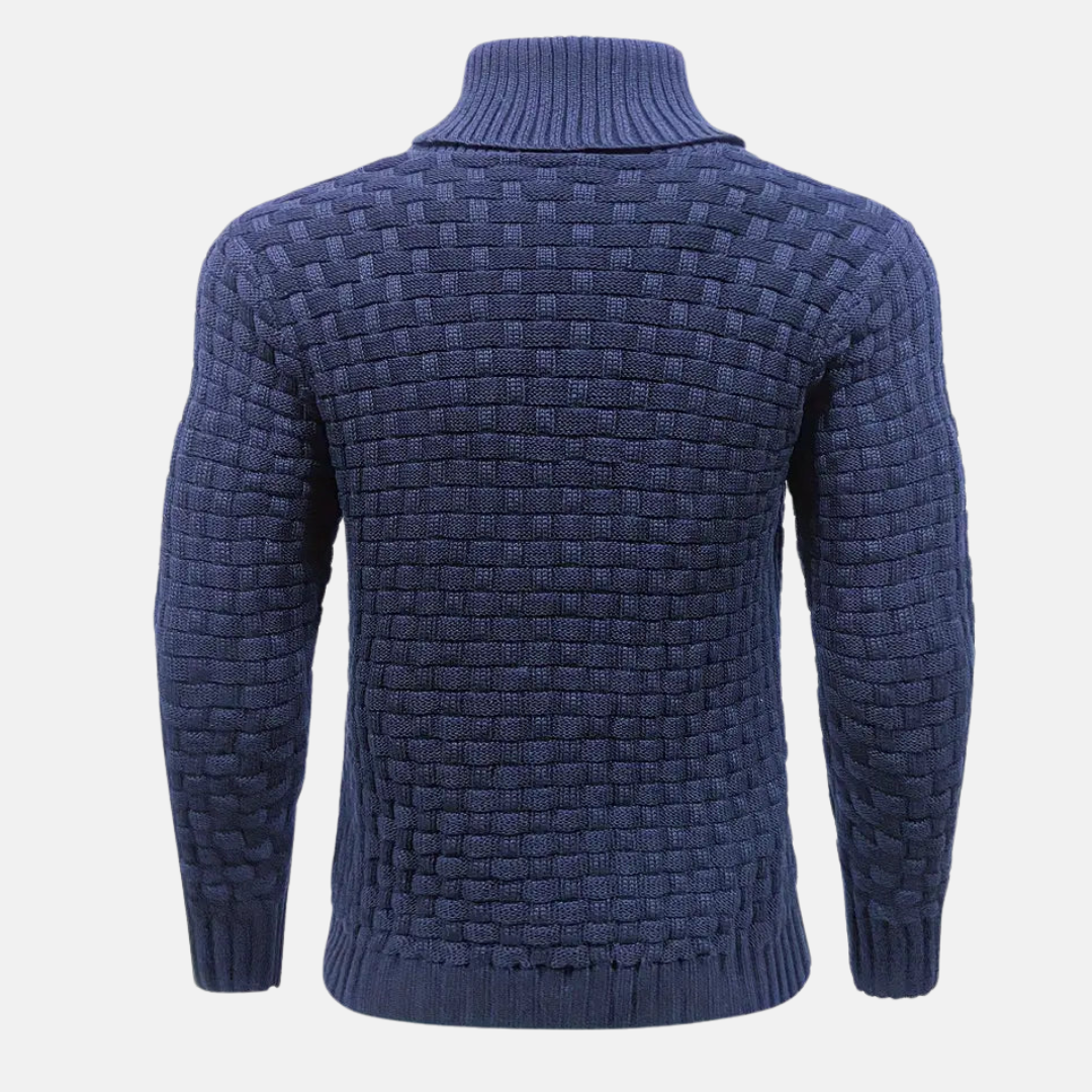 Essential - strikket herresweater - blød og alsidig