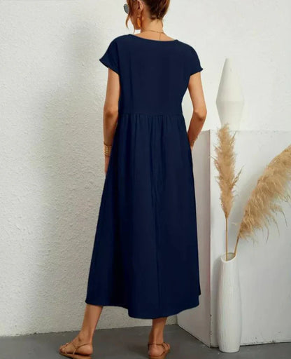 Ruby | elegant basiskjole lavet af bomuld
