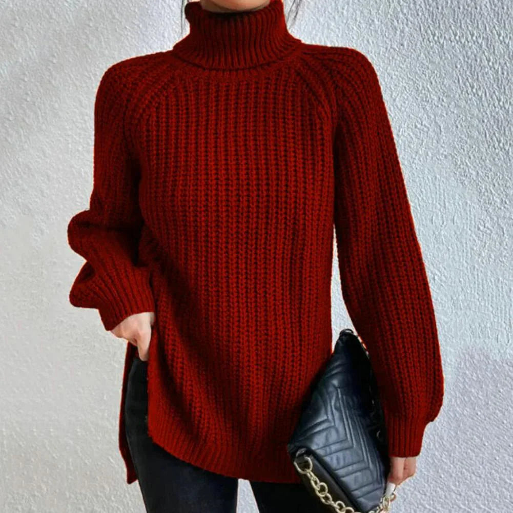 Annette - smuk sweater - rullekravesweater