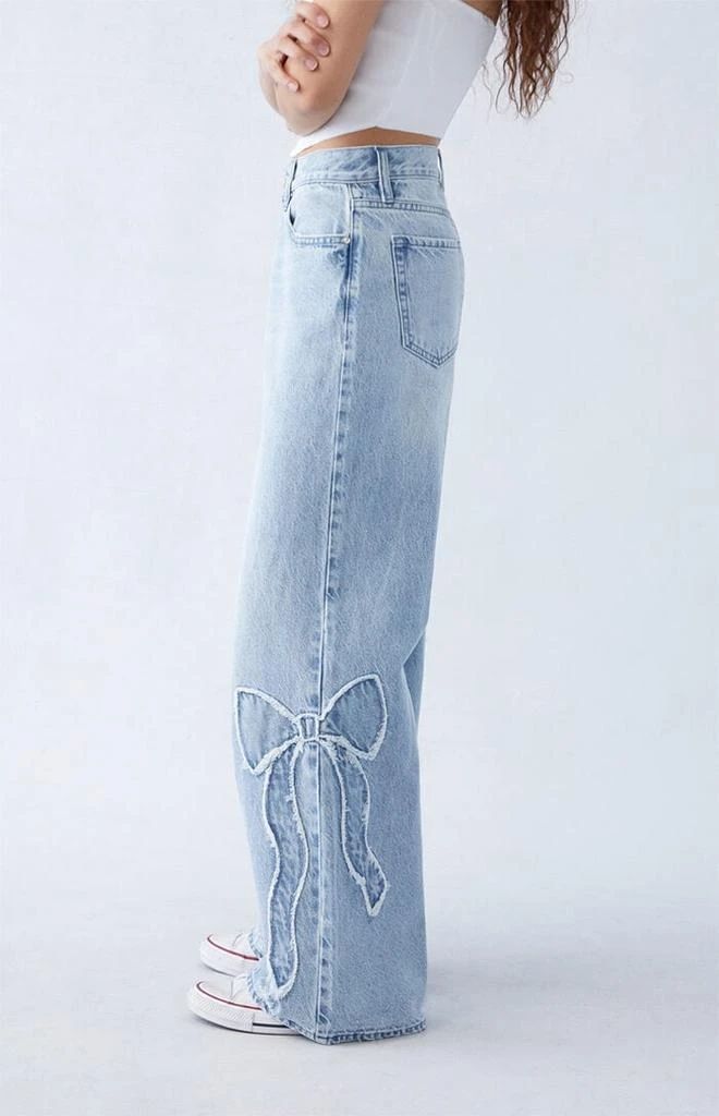 Lavey – baggy jeans med sløjfer