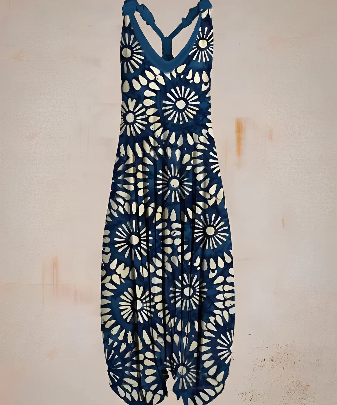 Lisa - printet boho jumpsuit til kvinder