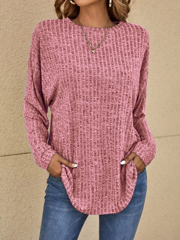 Langærmet sweater til stilfuld damemode