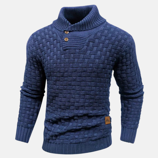 Essential - strikket herresweater - blød og alsidig