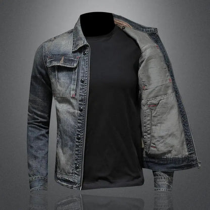 Bruno – vintage denimjakke til mænd