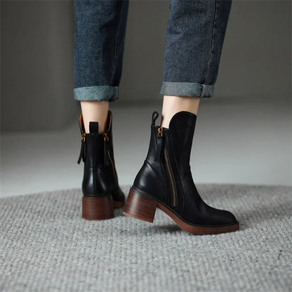 Grace - elegante comfortabele enkellaars voor dames