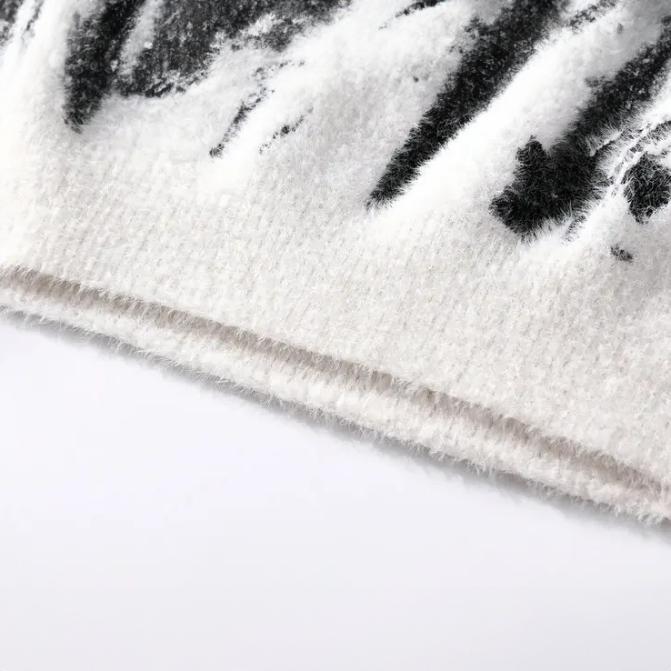 Aldrik - hyggelig designerstrikket trøje til mænd