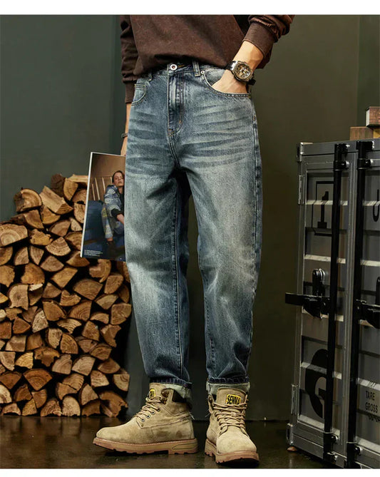 Løstsiddende, brede jeans - Alexander