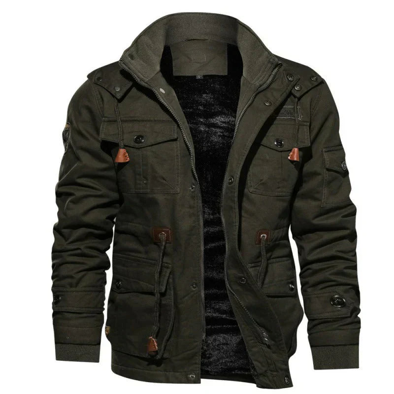 Fleeceforet vinterjakke – corbin
