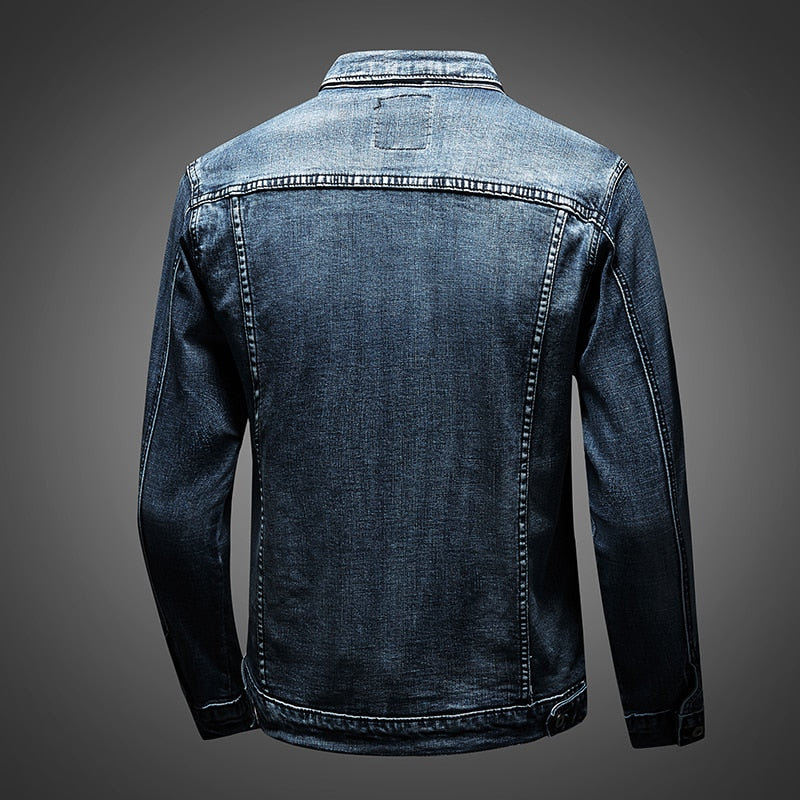 Stilfuld denimjakke - mherk