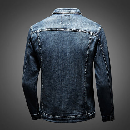 Stilfuld denimjakke - mherk