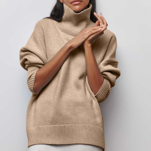 Sylvana sweater med rullekrave