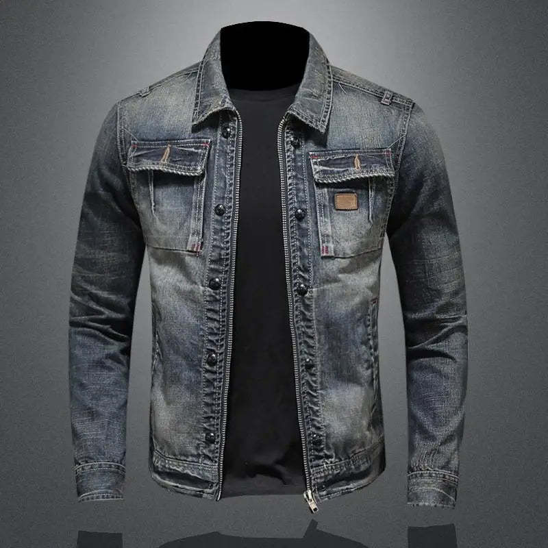 Bruno – vintage denimjakke til mænd