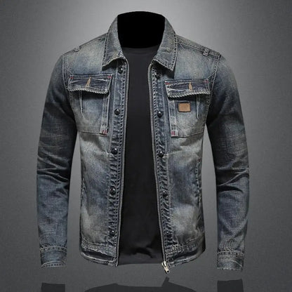 Bruno – vintage denimjakke til mænd