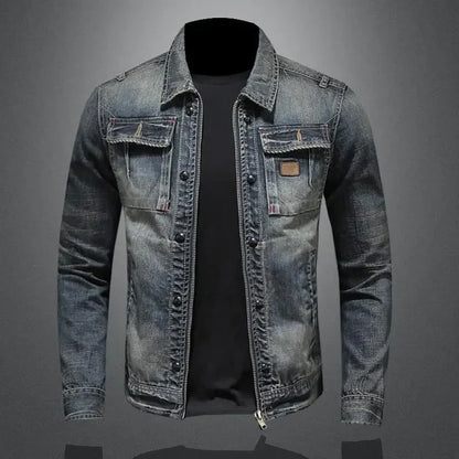 Felix - retro denimjakke