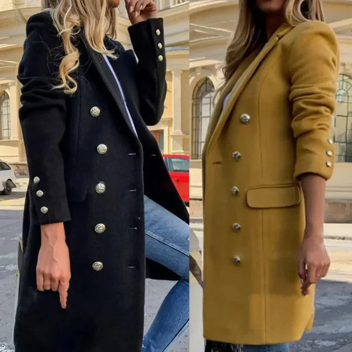 Quinty - stilfuld lang frakke