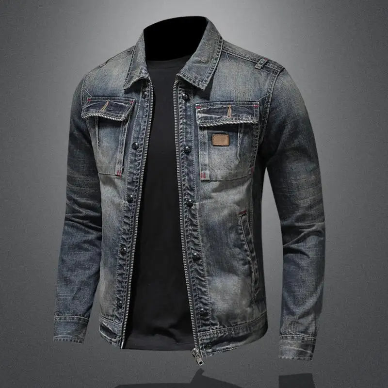 Bruno – vintage denimjakke til mænd