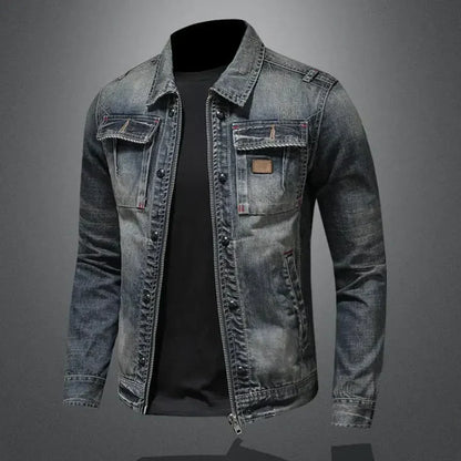 Felix - retro denimjakke