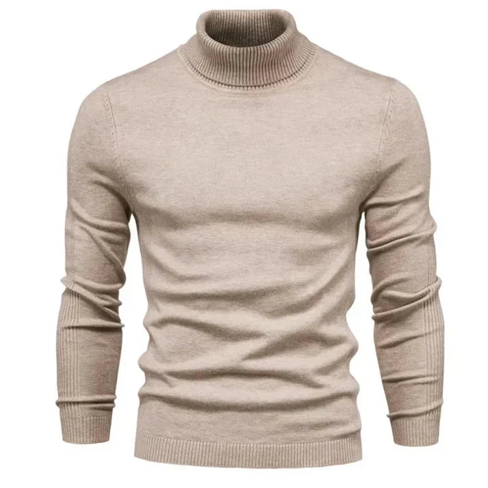 Noah – cashmere rullekravepullover med slim fit
