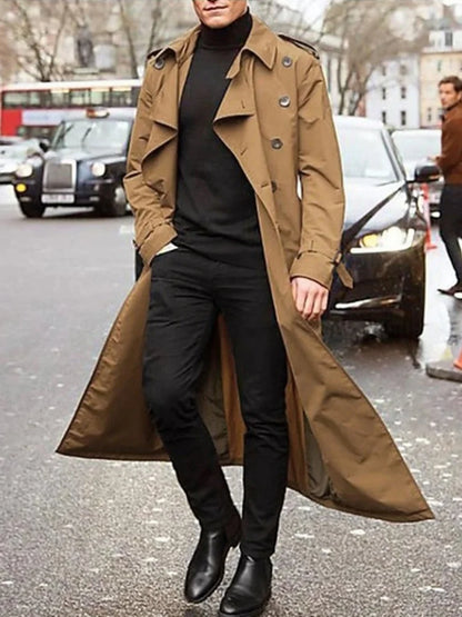 Elegant vintertrenchcoat til mænd – kramer