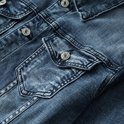 Stilfuld denimjakke - mherk