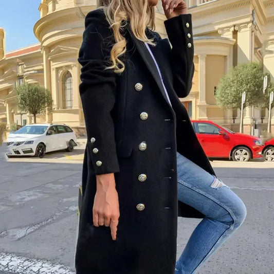 Quinty - stilfuld lang frakke