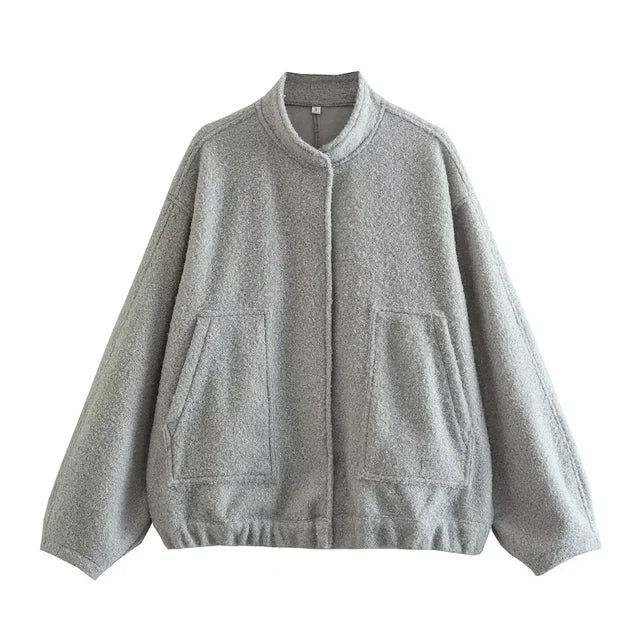 Cozzina – oversized chunky strikjakke