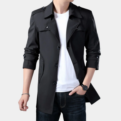 Gregorio - elegant klassisk trenchcoat til den moderne mand